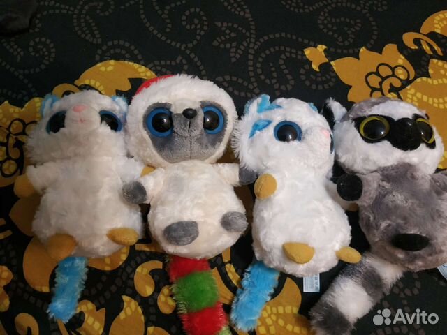 Мягкие игрушки новые Юху