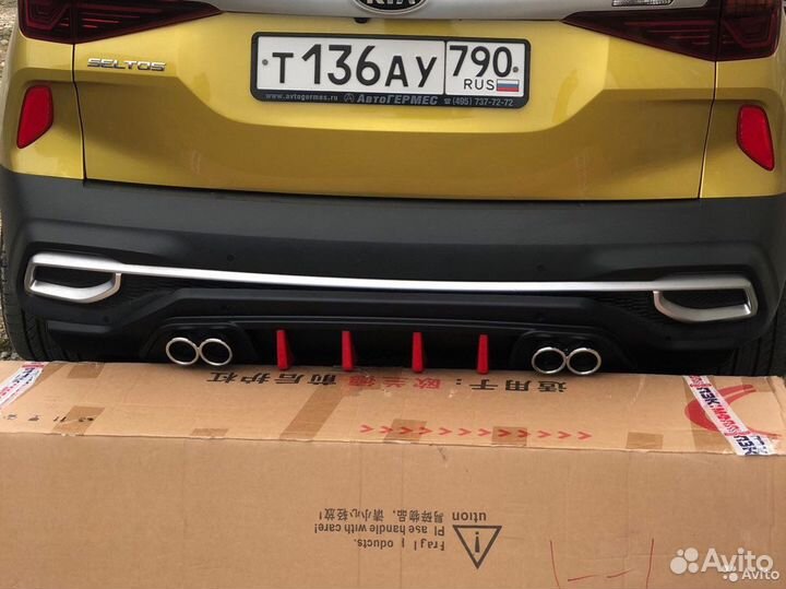 Накладки, обвес kia seltos. Новый