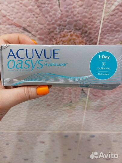 Контактные линзы,24 шт в индивидуальной упоковке