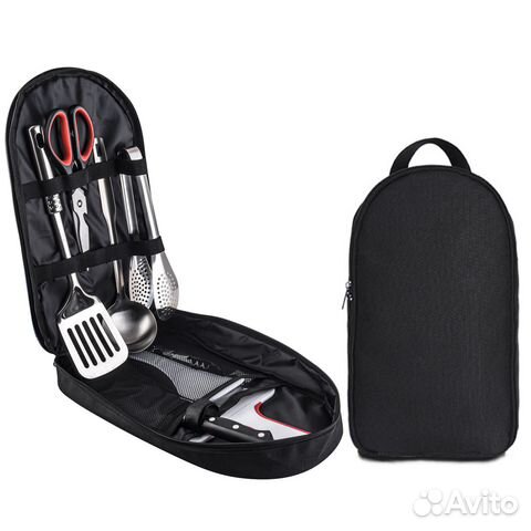 Походный столовый набор 9-в-1