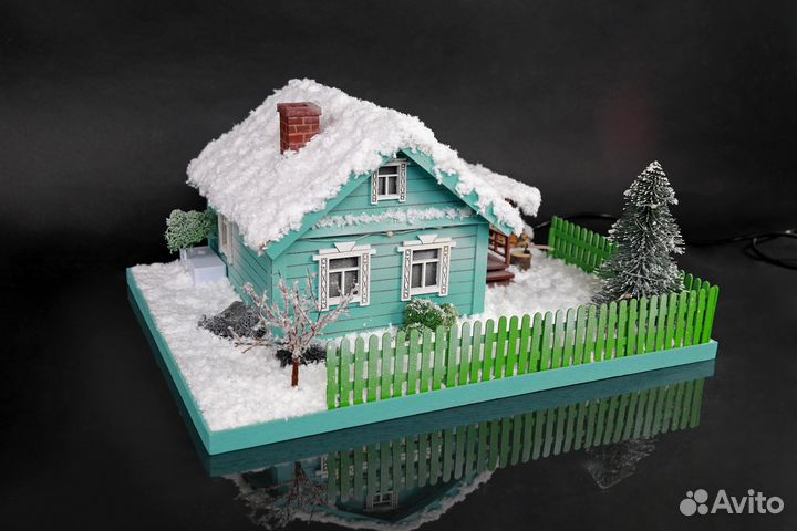 Домик под елку 