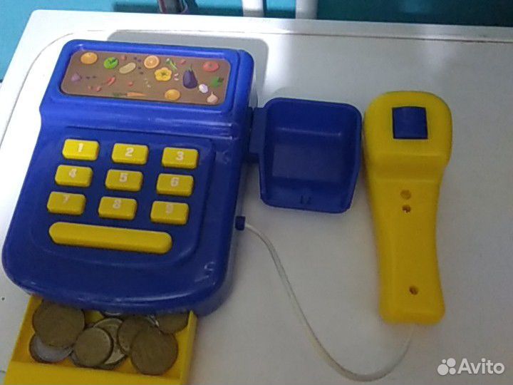 Касса для детей со звуком