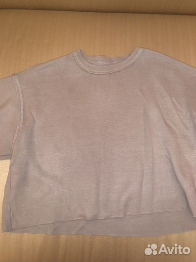 Укороченный свитшот zara