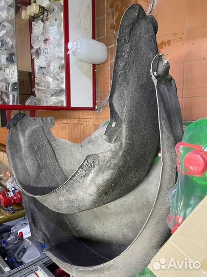 Подкрылки задние Citroen C5 X7 (доп защита)