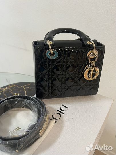 Сумка lady dior mini