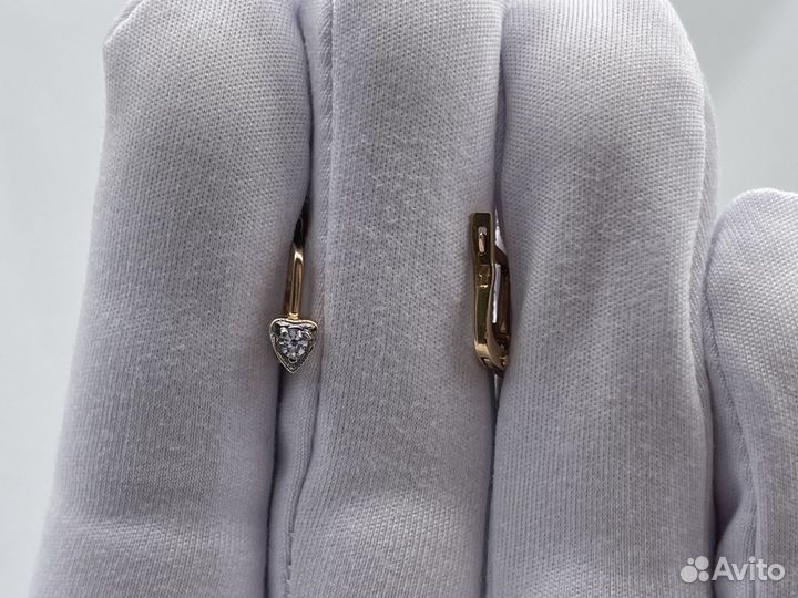 Золотые Серьги 585 пробы. Рассрочка