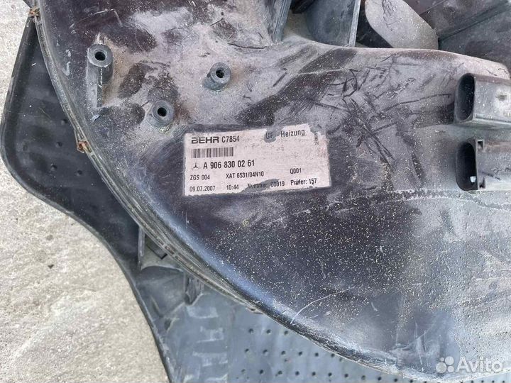 Печка салона дополнительная Mersedes Sprinter