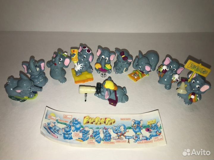 Слоны пляжные полная серия