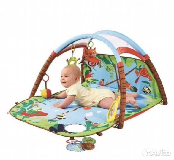 Развивающий коврик tiny love солнечная полянка