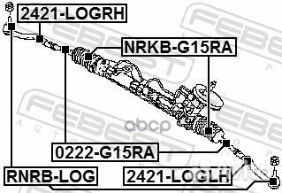 Пыльник рулевого наконечника rnrb-LOG rnrblog