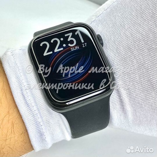 Apple watch 9 44 mm (новые, black)