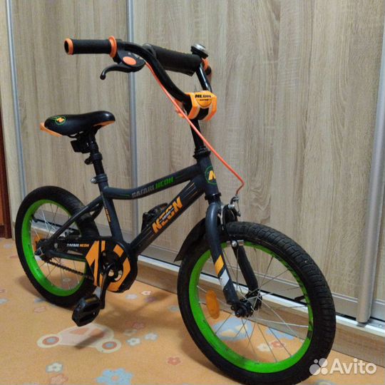 Детский велосипед neon safari
