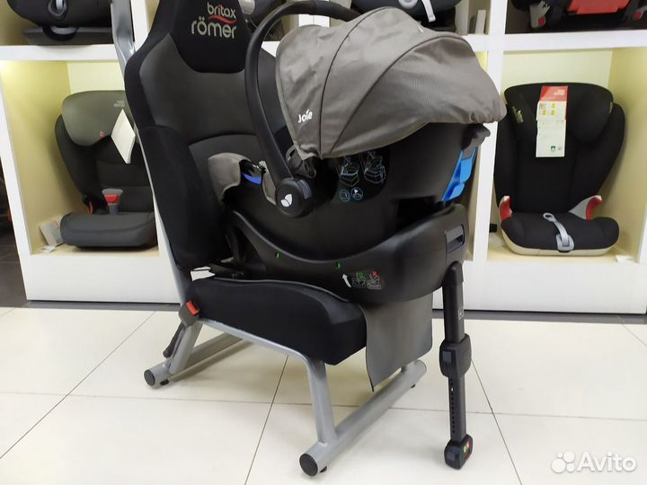 Автолюлька Joie Gemm Foggy Grey 0-15 мес + База