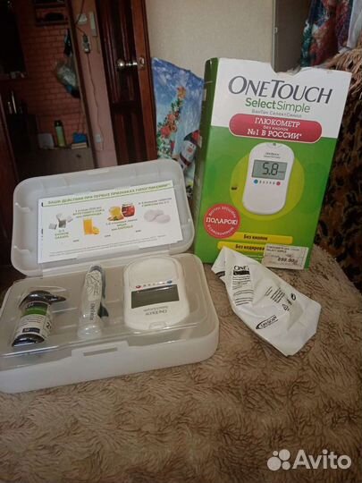 Глюкометр one touch select