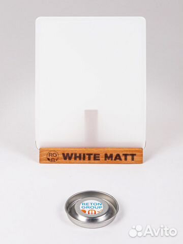 Белая матовая пленка для окон - White Matt
