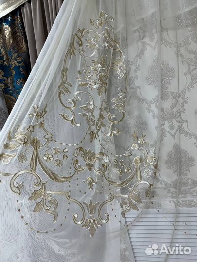 Тюль панно грек сетка Турция