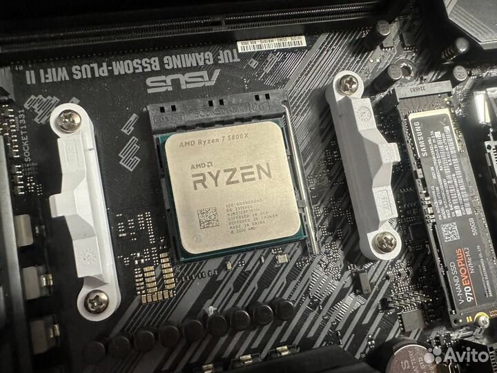 Игровой комплект Ryzen 7 5800X + B550 + DDR4 32GB