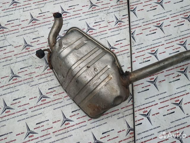Глушитель w211 m271 kompressor Mercedes