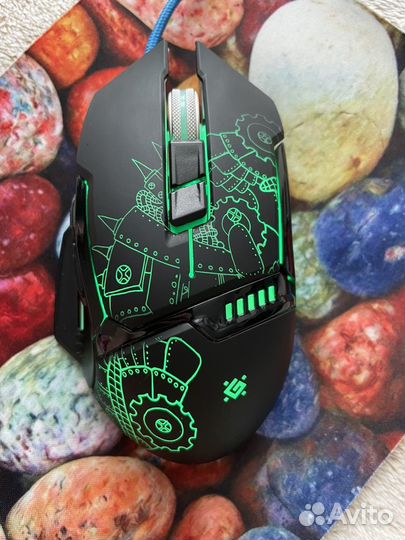 Игровая мышка Defender Killem All оптика 8 кнопок