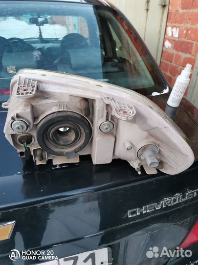 Фара chevrolet aveo т250