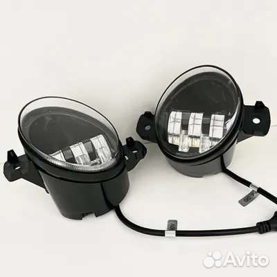 Противотуманные фары на Nissan