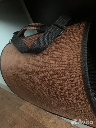 Сумка переноска для кошек. Почти новая