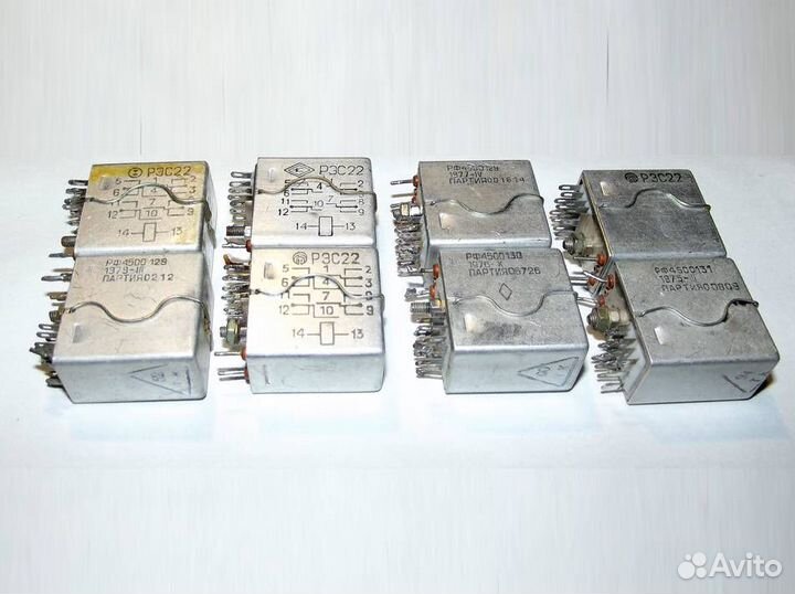 Электромагнитные нейтральные и герконовые реле