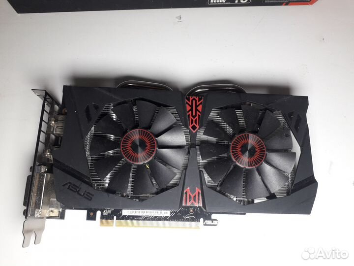 Видеокарта asus AMD Radeon R7 370 strix