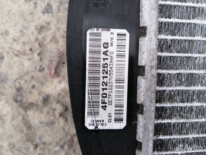 Радиатора Охлаждения Ауди А6 С6 3.0д 4F0121251AG