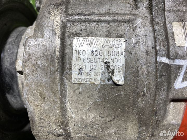 Компрессор кондиционера VW Passat B7