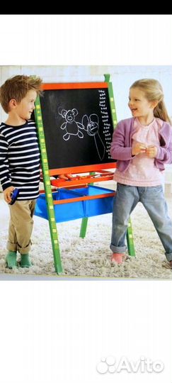 Мольберт детский двухсторонний