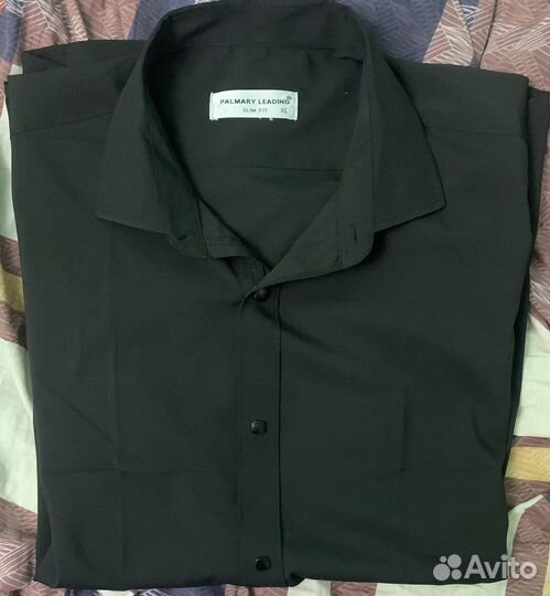 Рубашка мужская черная