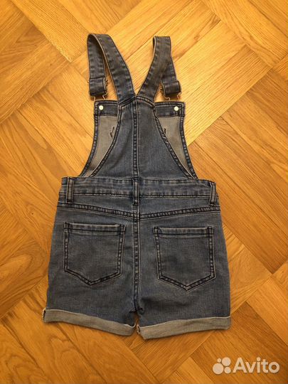 Джинсовый комбинезон для девочки 116