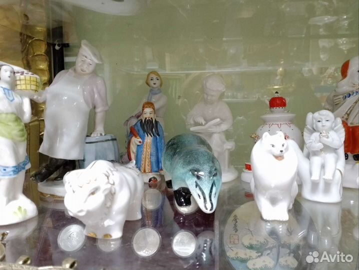 Фарфоровые статуэтки лфз