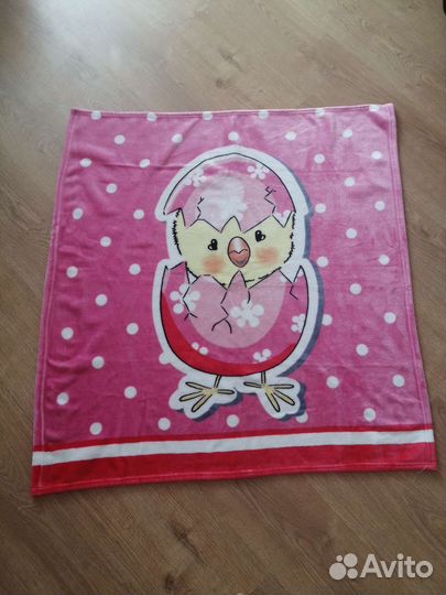 Плед детский плюшевый