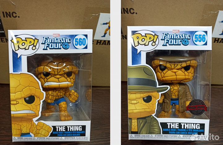 Фигурки Funko по Фантастической четверке