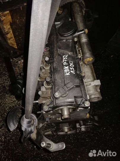 Двигатель Рено Меган 2 / Сценик 2 1,5 dci K9K732