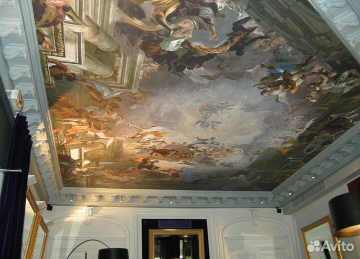 Натяжные потолки установка