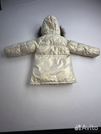 Зимний пуховик для девочки 122