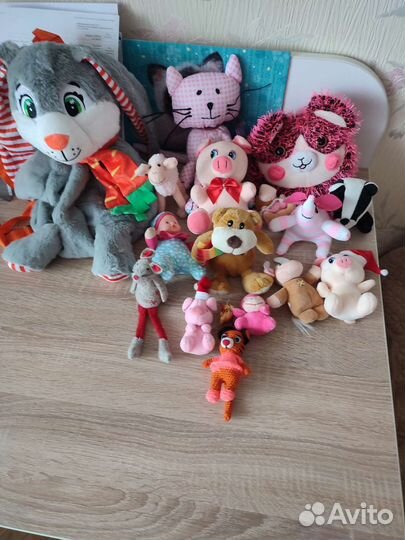 Мягкие игрушки пакетом