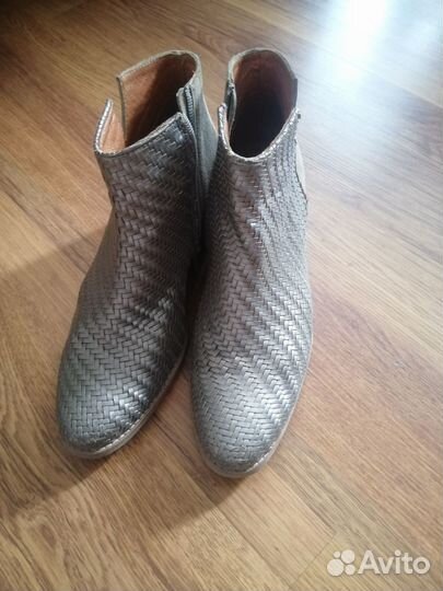 Ботинки женские 38 размер, нат. кожа