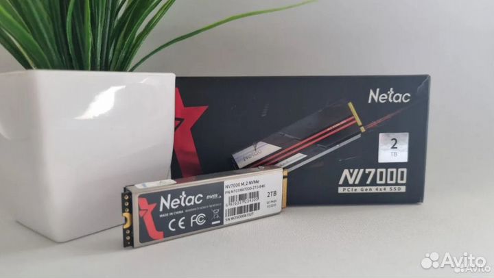 Ssd (2tb / 2.000gb) Netac NV7000 m.2 2280
