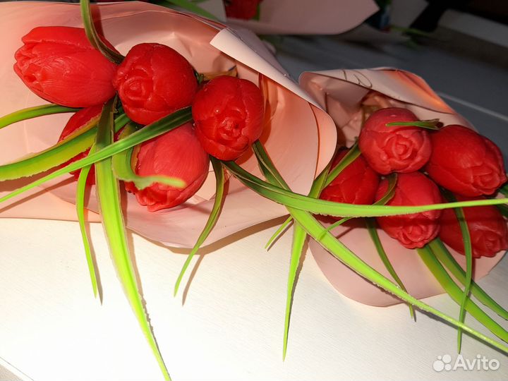 Мыло ручной работы букеты