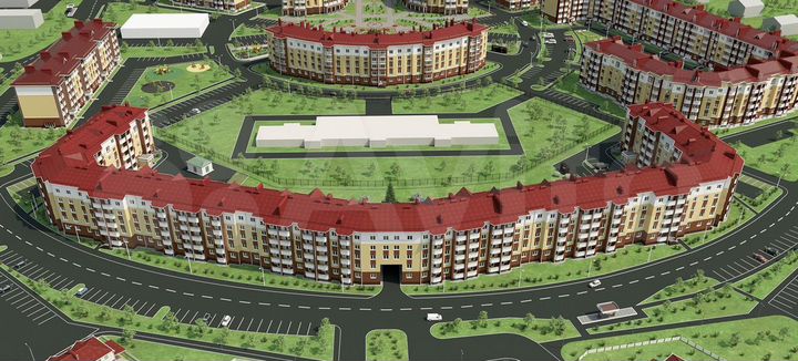 1-к. квартира, 39 м², 1/5 эт.