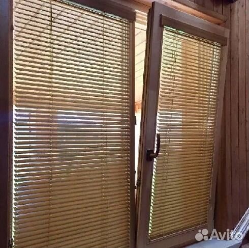 Горизонтальные жалюзи деревянные / бамбуковые