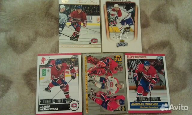 Хоккейные карточки NHL KHL panini Upper Deck