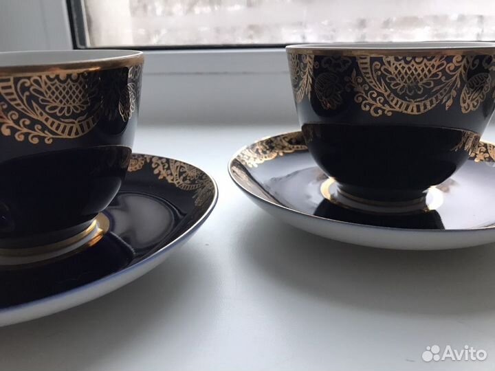 Набор столовой посуды чайная пара лфз СССР