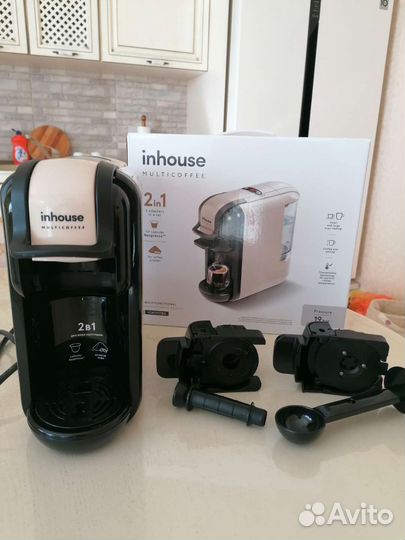 Кофемашина inhouse 2 в 1