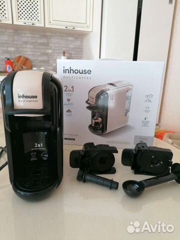 Кофемашина inhouse 2 в 1