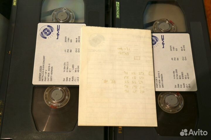 Лента с записями в формате 38/2